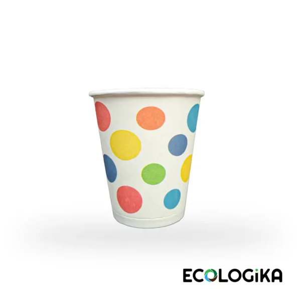 20 Vasos de Cartón para cumpleaños